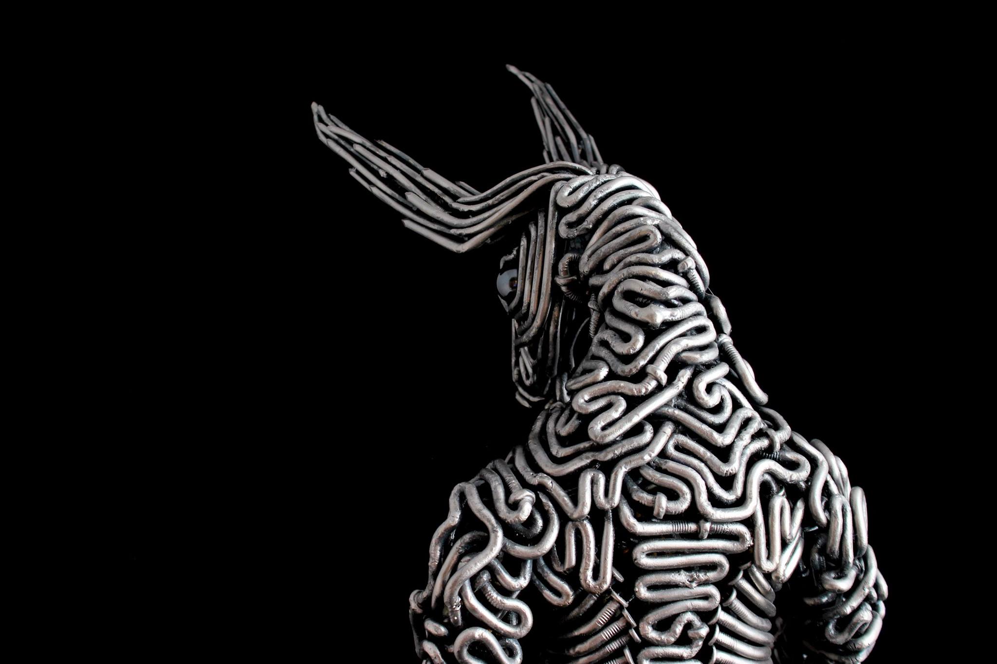 Minotaur Steel Sculpture - McCallister Sculpture - Arizona