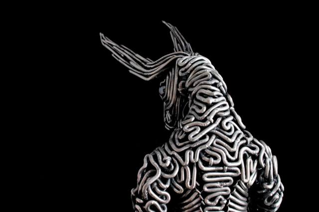 Minotaur Steel Sculpture - McCallister Sculpture - Arizona