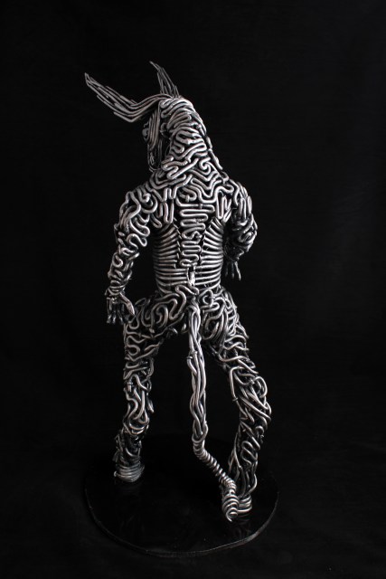 metal art - handmade sculptures - steel minotaur sculpture - mccallister sculpture - scottsdale art