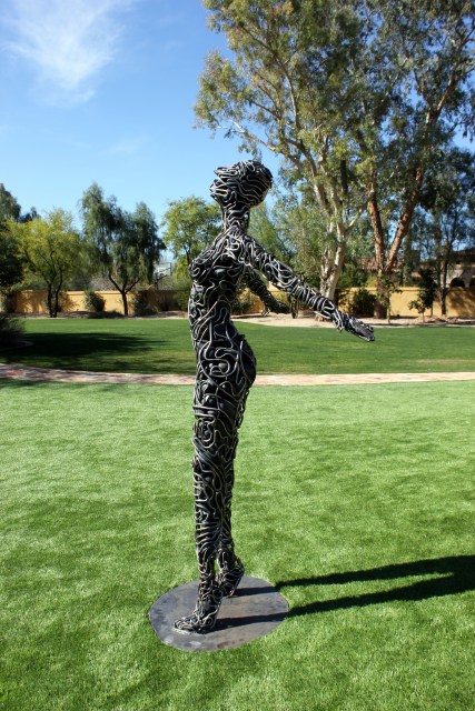 McCallister Sculpture | Scottsdale Artist | AZ art | metalwork | handmade art for sale | Ascendance