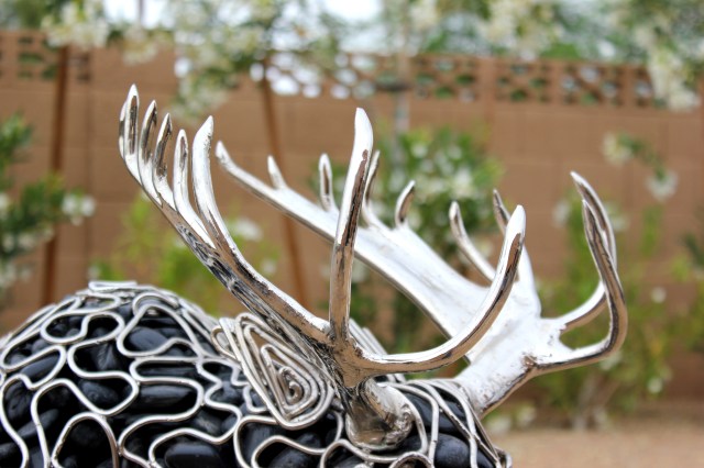 metalwork moose sculpture - mccallister sculpture - scottsdale artist - ryan mccallister