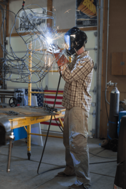 McCallister Sculpture Scottsdale metal artist - Images Arizona